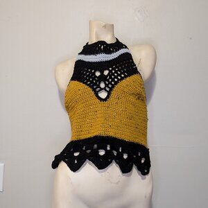 Hand Crafted Crochet Weekender Bralette L D Cup